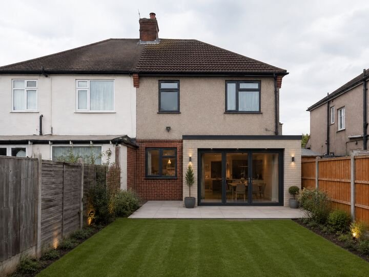 Illustrative completed Wanstead house transformation